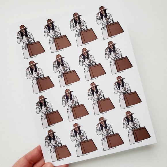 LB074 STICKERS Custom Poshmark Stickers Shipping Supplies Personalizable - Picture 3 of 7